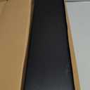 Floating Shelves - 24 Inch Wall Mounted Set of 3, Rustic Wood Storage Shelves for Living Room (Black)