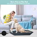 Dog Playpen Mat, Washable Pee Pad for Octagon Puppy Whelping Pading Leakproof Potty Training Pad Liner for Crate Kennel Indoor, Small
