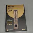 Ufree Beard Trimmer for Men, Electric Razor Shaver, Cordless Hair Clipper Shaving Kit for Mustache Body Nose Ear Hair Facial, Adjustable Beard Grooming Kit Birthday Gifts for Men (Bronze)