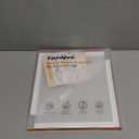 Shower Splash Guard Kit, Large Splash Guards for Bathtub Waterproof Self-Adhesive Shower Corner Guards to Keep Water in Shower or Bath, Pack of 2 (9.25 x 9.25 inches) (White)