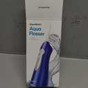 AquaSonic Water Flosser - Cordless Rechargeable Water Flossers for Teeth Cleaning - Waterproof Aqua Flosser, Portable Oral Irrigator for Dental Cleaning with 5 Jet Tips  Braces Home Travel (Sapphire Blue)