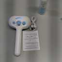 Pet Steam Brush for Dog & Cat - 3-in-1 Steam Grooming Brush for Shedding & Hair Removal - Self Cleaning Spray Comb with Mist for Long Haired Pets - Includes 1*Waterless Shampoo, Blue. (7.87'' - 120ML)