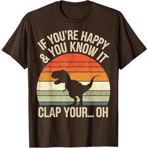 T Rex Dinosaur Meme Funny Dino Gifts for Men Women Boy Kid T-Shirt, S