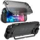 Honghao Case for Nintendo Switch 2, Dockable Travel Integrated Cover for Switch 2 2025Foldable Protective Case for Nintendo 2 Joycon ( Black )