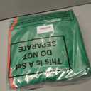 Aliceset 4 Pack Wreath Storage Containers, Ornament Garland Wreath Storage Bags with Handle Zipper Decorative Storages Box for Winter Valentine Wreaths(30 x 30 x 7.8 Inch,Light Green)