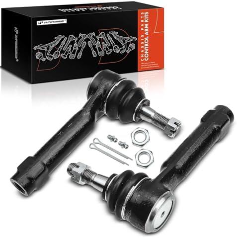 A-Premium 2 x Front Outer Tie Rod Ends, Compatible with Chevy Silverado 1500 & 2500, Tahoe, Suburban 1500 & 2500, Avalanche 1500, GMC Yukon (XL 1500 & 2500), Sierra, Cadillac Escalade (ESV & EXT)