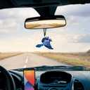 6 x WIRESTER Acrylic Hanging Ornament for Christmas Tree Holidays, Party, Car, Home, Office Decoration, Ready to Hang Ornament, Unique Xmas Gift Idea for Bird Lover - Blue Jay Bird (S1)