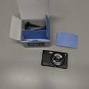 2025 New Digital Camera, 56MP FHD 1080P for Kids with 16x Digital Zoom Anti Shake, Face Detect, Smile Capture, 32GB TF Card, Battery, Lanyard, a Great Gift for Boys & Girls Black