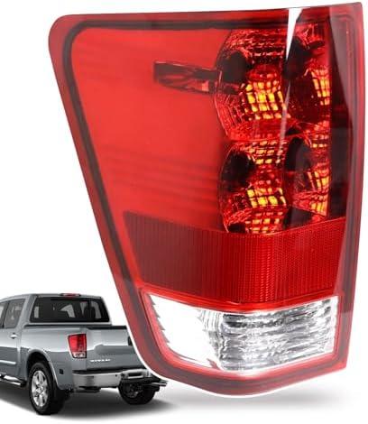 Tail Light Assembly Compatible with 2004-2015 Nissan Titan Left Driver Side Replace: 265557S227