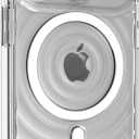 STM Reawaken Ripple MagSafe Case for iPhone 15 Pro Max - Designed to Calm Your Mind - High-Clarity Polycarbonate - Impact Absorbing TPU for Enhanced Drop Protection - Clear