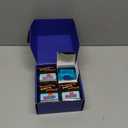 4 Pack Blue Squeeze Cube with Luminous Sea Animals InsideSquishy Stress Fidget Gummy Toys Glow in The Dark Animal Maltose Sensory Toys for Kids Autism , Stress Balls for Anxiety Stress Relief (Small)