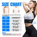 Lexniush Posture Corrector for Kids Teenagers, Updated Adjustable Upper Back Posture Brace for Boys/Girls, Breathable Back Support Braces for Scoliosis, Hunchback, Pain Relief, Spine Corrector, S