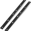 Zonon 2 Pack 24 Inch Heavy Duty Steel Mending Plates, Straight Braces