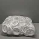 FFchuanhe Foam Wreath Form, Foam Rings for Crafts, 2 Sizes Including 7.5in(6pack) 4.6in(8pack) for Flower Projects, Christmas, Wedding, Home Decoration and Various DIY Arts and Crafts.