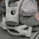 Ingenuity InLighten 5-Speed Baby Swing - Swivel Infant Seat, 5 Point Safety Harness, Nature Sounds, Lights - Van Elephant