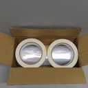 Thicken 63433in Window Insulation for Winter - Fits 10 Windows of 3' x 5' Clear Plastic for Patio Winterizing, Cuttable Heat Shrink Window Film with Double-Sided Tape