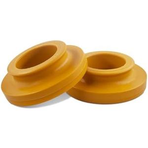 Sheisor Rear Coil Spring Insulators, Rear Upper Coil Spring Isolators Compatible with Jeep Cherokee 2014-2019 KL, 2015-2017 200 (Stocke height, Pair)