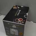 West Bend Timeless 2-Slice Toaster with 7 Browning Levels, Bagel/Waffle/Defrost Settings, High-Lift Lever, Anti-Jam, Easy-Clean Crumb Tray, 2-Slice, White/Gold