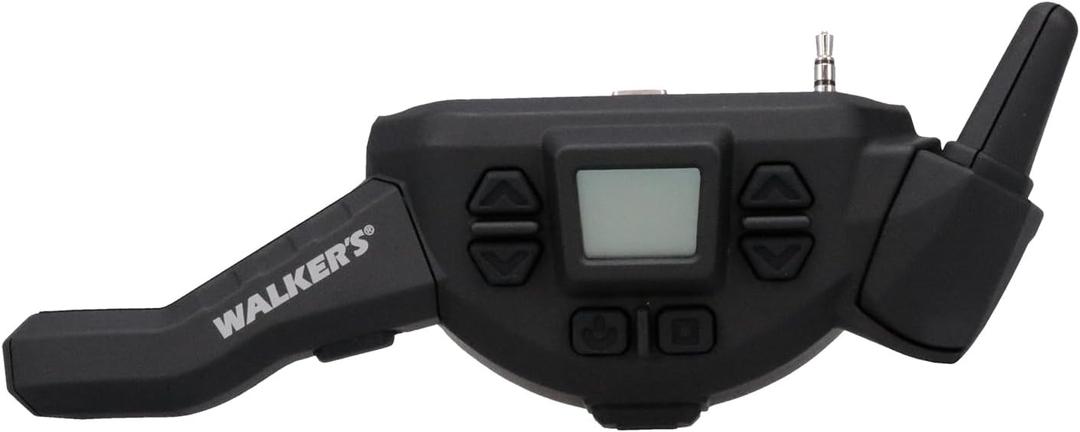 Walker's Rechargeable Lightweight Shooting Hunting Range Electronic Slim Low Profile Hearing Protection FireMax Earmuffs