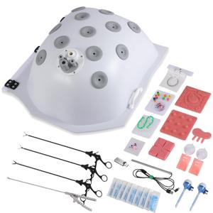 Laparoscopic Trainer Kit - Lap Simulator for Minimally Invasive Surgery Training, Includes Training Box, Instruments & Interchangeable Modules - Ideal for Medical Students & Clinical Skills Labs