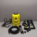 Pressure Washer, 4200PSI 2.6 GPM Power Washer with Foam Cannon 23FT Hose PATOOLIO Electric High Pressure Washer for Fences, Patios, Decks, Patios and Cars Powerwasher (Yellow)