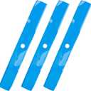 Aeagle Mower Medium Lift Blade for M115496 GY20569 54 inch Deck John Deere 425 455 445 335 355D 325 345 F725 G100 LX288 GT245 Sabre 2354HV Scotts S2554, 3 Pack