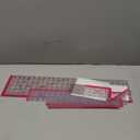 Quilting Rulers,7 Sewing Rulers Quilting Templates(6"x24",2"x24",3"x18",3"x8",1.5"x12",1"x12",1"x6")(Red)