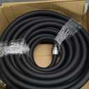 Giraffe Tools Garden Hose 5/8", Custom Length, Heavy Duty, No Kink, Flexible, Rubber Garden Hose, Leakproof Water Hose, 600 Burst PSI, 50ft Male to Female Hose