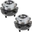 PAROD Pair 513296 Front Wheel Hub and Bearing Assembly Fit For 2013 Infiniti JX35, 19-21 QX50, 14-20 QX60, 07-18 Nissan Altima, 09-14 Maxima, 16-21 Maxima, 09-18 Murano, 13-20 Pathfinder, 11-17 Quest