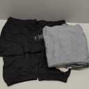 3 Pack Big and Tall Sweatpants for Men Athletic Workout Jogger Lounge Pants with Pockets and Drawstring (X-Large, Black,dark Grey,light Grey)