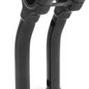 TIGERSGATE 10 Inch Handlebar Riser 1.25" Murdock Pullback Risers for Harley, Black