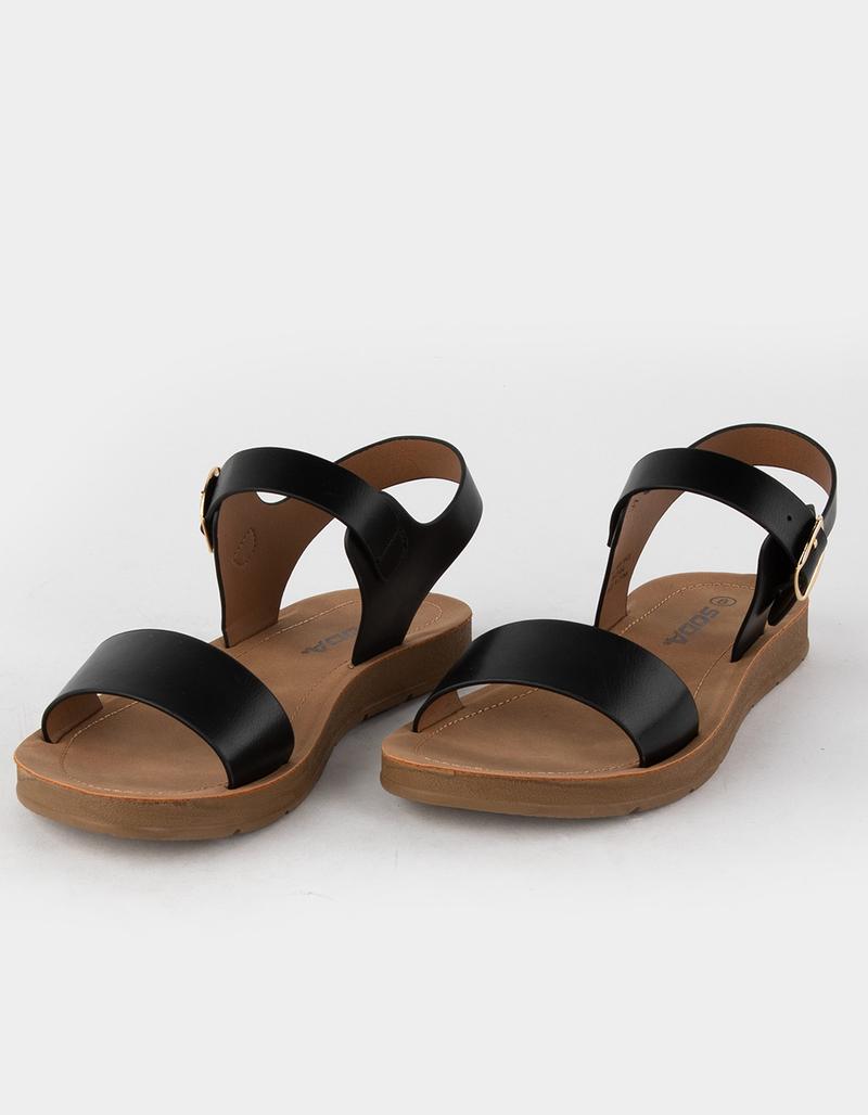 SODA Comfort Ankle Womens Sandals
4 Black