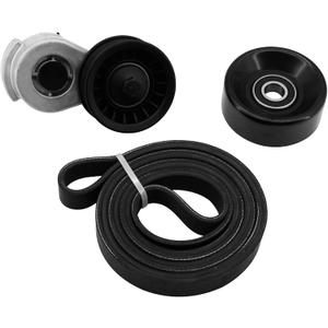 Serpentine Belt Tensioner Kit Compatible with 1992-2003 Dodge Ram 1500/2500/3500, Dakota, Durango, D150/W150, for 3.9L/5.2L/5.9L Engine, Replace 90k-38116