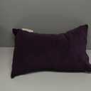 Majestic Home Goods Aubergine Villa Indoor Small Throw Pillow 20" L x 5" W x 12" H