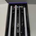 RGB LED Corner Floor Lamp with Music Sync and 16 Million DIY Colors, Color Changing Modern Smart Standing Lamp with APP and Remote Control, Ambient Light for Bedroom, Living Room & Gaming room (Black)