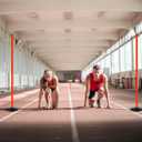 Orange Soccer Agility Poles Set Detachable Sports Trainning Speed Pole Slalom Poles with Rubber Base Sport Traning Equipment