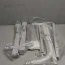 Baby Bed Rail Guard for Toddlers - 47" Toddler Bed Side Rails for Twin, Full, Queen Bunk Size Bed Swing Down Bedrail Extral Tall Child Safety Side Railing Guards for Kids (Grey)