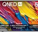 LG 50-Inch Class QNED AI 4K QNED82A Series Smart TV w/AI Sound, HDR10, 4K Super Upscaling, Filmmaker Mode, Wow Orchestra, Alexa Built-in (50QNED82AUA, 2025)