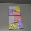 2 x 200 Count 3 x 5 Inch Colored Index Cards with Binder Rings, Lined & Blank Study Cards, Thick Cardstock Flash Cards for Students & Teachers, Color-Coded Notecards for School, Home, Work