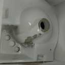 Renovators Supply Manufacturing Portsmouth Corner Wall Mounted Bathroom Sink 22 In. White Ceramic Wall Hung Floating Vessel Sink With Overflow