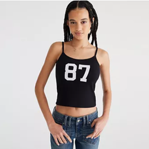 Women's Black Aeropostale Scoopneck Tank Tops Sleeveless Tops & Tees  XL