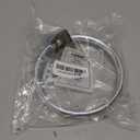 Moen Donnor Collection Chrome 6.25-Inch Diameter Wall Mount Contemporary Bathroom Hand-Towel Ring, P5860