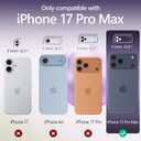 FireNova Magnetic for iPhone 17 Pro Max Case, Compatible with MagSafe, [Integrated Silicone Camera Control Button] [Camera Protection] Anti-Scratch Microfiber Lining Phone Case, 6.9", Clove Purple