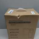 Single Serve Coffee Maker for KCup Pod and Grounds, Hot and Iced Coffee Maker, Strong Button Feature, 6 to 14oz Brew Sizes, 50oz Removable Reservoir, Up to 6.5 Inch Cup, Stainless Steel, Black