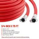 Venussar 3/4 Inch x 50 FT Jackhammer Air Hose
