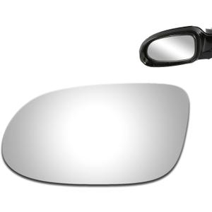 WLLW Mirror Glass fit for MERCEDES BENZ SL55 SL500 SLK32 SLK230 CLK320 CLK350 Replacement Driver Side Left Flat Glass