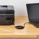 Amazon Basics 24-Pack High-Speed USB 2.0 Cable, USB-A to USB-B for Printers or External Hard Drive, Gold-Plated Connectors, 6 Foot, Black