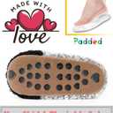 Cute Slippers for Women & Kids, Fuzzy Animal Slipper Socks with Non-slip Soles, Unique Funny Gifts (Gray)
