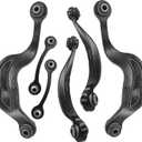 ASTARPRO - Rear Upper 6pc Suspension Kit for GMC Acadia Buick Enclave Chevy Traverse Saturn Outlook 2007-2017, 2 Upper Control Arms + 2 Upper Rearward Control Arms + 2 Upper Forward Control Arms