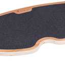 StrongTek Ergonomic Wood Foot Rest for Enhanced Circulation & Comfort, 350lbs Capacity, Rocker Balance Board for Standing Desks, Non-Slip, No Assembly, 18" Wide - Ideal for Office/Home